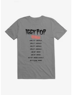 Discount ⭐ Iggy Pop Tour Dates T-Shirt 🔔 -Cheap Music Tees Store 14715157 hi
