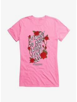 Deals 🥰 Foreigner What Love Is 👧 Girls T-Shirt 👏 -Cheap Music Tees Store 14715838 hi 1