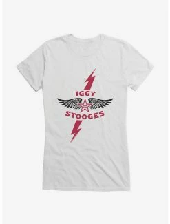 Best Sale ✨ Iggy Pop Color Log 👧 Girls T-Shirt 🌟 -Cheap Music Tees Store 14715881 hi