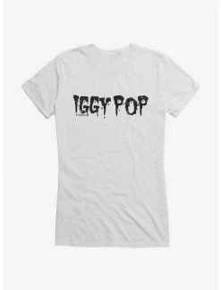 New 💯 Iggy Pop Font Letters 👧 Girls T-Shirt 😍 -Cheap Music Tees Store 14715947 hi