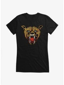Top 10 ๐ Iggy Pop Cheetah Face ๐ง Girls T-Shirt ๐