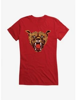 Top 10 😀 Iggy Pop Cheetah Face 👧 Girls T-Shirt 😉 -Cheap Music Tees Store 14716009 hi