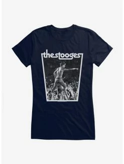 Top 10 ✔️ Iggy Pop Crowd Surf 👧 Girls T-Shirt 🛒 -Cheap Music Tees Store 14716065 hi