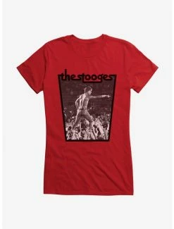 Top 10 ✔️ Iggy Pop Crowd Surf 👧 Girls T-Shirt 🛒 -Cheap Music Tees Store 14716079 hi