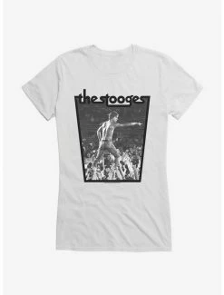 Top 10 ✔️ Iggy Pop Crowd Surf 👧 Girls T-Shirt 🛒 -Cheap Music Tees Store 14716093 hi