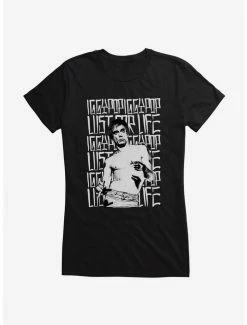 Hot Sale 🤩 Iggy Pop Lust Font 👧 Girls T-Shirt 😀 -Cheap Music Tees Store 14716100 hi 1