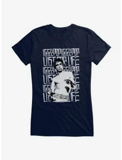 Hot Sale 🤩 Iggy Pop Lust Font 👧 Girls T-Shirt 😀 -Cheap Music Tees Store 14716142 hi