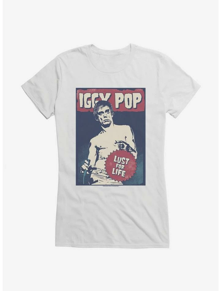 Cheap ๐ Iggy Pop Lust For Life ๐ง Girls T-Shirt ๐ 8 Cheap ๐ Iggy Pop Lust For Life ๐ง Girls T-Shirt ๐ - Image 6
