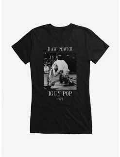 Flash Sale 😍 Iggy Pop Raw Power On Stage 👧 Girls T-Shirt 🎁