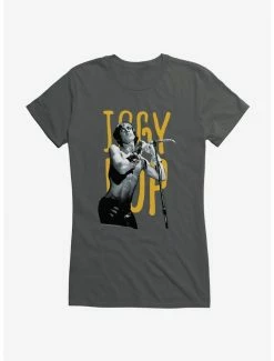 Wholesale 😉 Iggy Pop Singing 👧 Girls T-Shirt 😍 -Cheap Music Tees Store 14716544 hi
