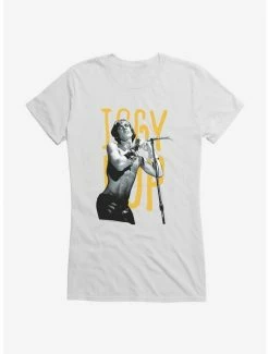 Wholesale 😉 Iggy Pop Singing 👧 Girls T-Shirt 😍 -Cheap Music Tees Store 14716585 hi