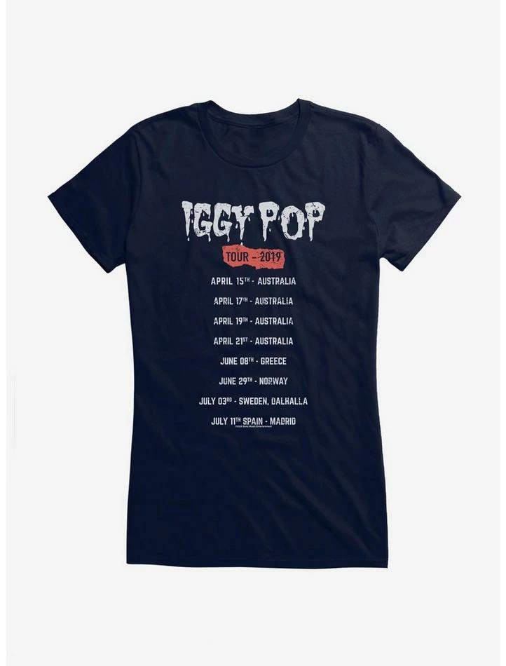 New ๐ฏ Iggy Pop Tour Dates ๐ง Girls T-Shirt ๐ 7 New ๐ฏ Iggy Pop Tour Dates ๐ง Girls T-Shirt ๐ - Image 5