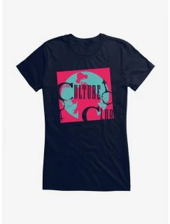Hot Sale 💯 Boy George & Culture Club Culture Club Cover 👧 Girls T-Shirt 👍 -Cheap Music Tees Store 14718468 hi