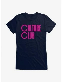 Wholesale 👏 Boy George & Culture Club Culture Club Font 👧 Girls T-Shirt 😍 -Cheap Music Tees Store 14718503 hi