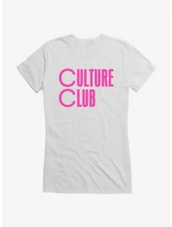 Wholesale 👏 Boy George & Culture Club Culture Club Font 👧 Girls T-Shirt 😍 -Cheap Music Tees Store 14718510 hi