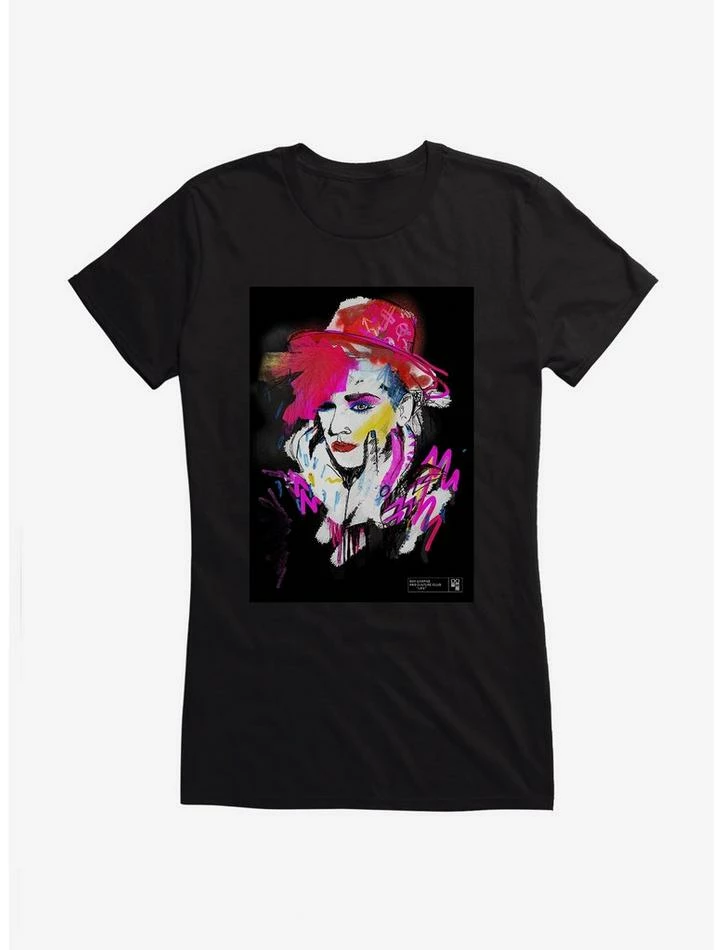 Cheap ๐ฅ Boy George & Culture Club Painting ๐ง Girls T-Shirt ๐ 5 Cheap ๐ฅ Boy George & Culture Club Painting ๐ง Girls T-Shirt ๐ - Image 3