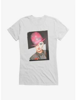 Top 10 ๐ Boy George & Culture Club Picture Collage ๐ง Girls T-Shirt ๐
