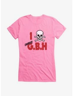 Best deal 🧨 GBH I Skull Charged 👧 Girls T-Shirt ✔️ -Cheap Music Tees Store 14718895 hi