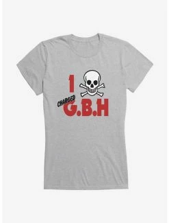 Best deal 🧨 GBH I Skull Charged 👧 Girls T-Shirt ✔️ -Cheap Music Tees Store 14718902 hi 1