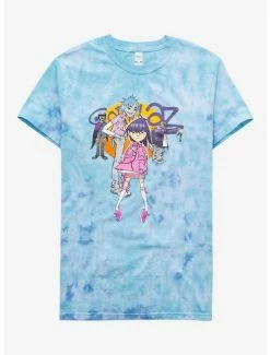 Outlet 😍 Gorillaz Noodle Tie-Dye 👧 Girls T-Shirt ✨