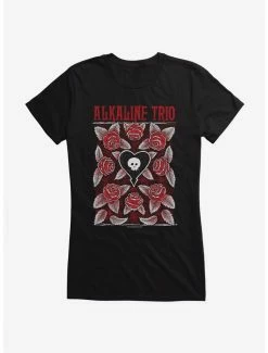 Best Sale ✨ Alkaline Trio Roses 👧 Girls T-Shirt ⌛