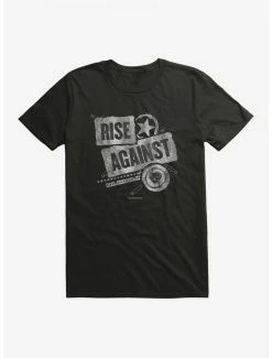 Top 10 🎁 Rise Against Patched Up T-Shirt ❤️
