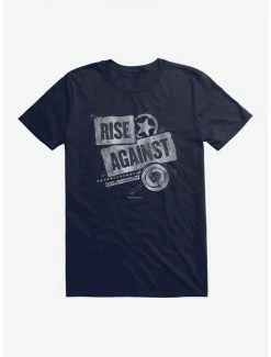 Top 10 🎁 Rise Against Patched Up T-Shirt ❤️ -Cheap Music Tees Store 14817160 hi