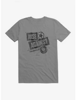 Top 10 🎁 Rise Against Patched Up T-Shirt ❤️ -Cheap Music Tees Store 14817178 hi