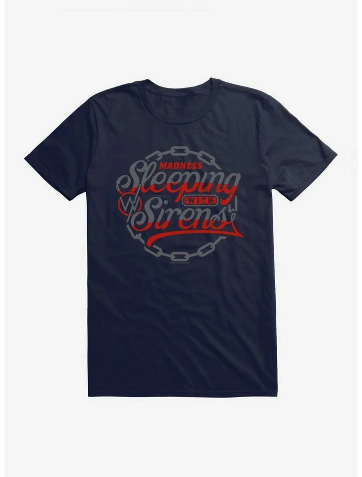 Buy ๐ Sleeping With Sirens Chain Crest T-Shirt ๐งจ 7 Buy ๐ Sleeping With Sirens Chain Crest T-Shirt ๐งจ - Image 5