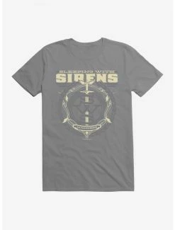 Budget ⭐ Sleeping With Sirens Crest T-Shirt ✔️ -Cheap Music Tees Store 14817268 hi