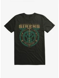 Best Sale ✔️ Sleeping With Sirens Dagger Crest T-Shirt 🔥 -Cheap Music Tees Store 14817286 hi