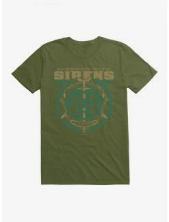 Best Sale ✔️ Sleeping With Sirens Dagger Crest T-Shirt 🔥 -Cheap Music Tees Store 14817295 hi