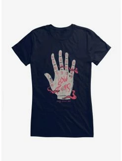 Best deal 🌟 Every Time I Die Palm Reader 👧 Girls T-Shirt 💯 -Cheap Music Tees Store 14817801 hi