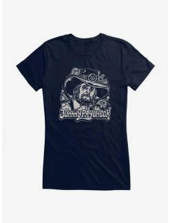 Hot Sale 🌟 Johnny Paycheck 👧 Girls T-Shirt 🧨 -Cheap Music Tees Store 14817864 hi