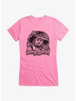 Hot Sale 🌟 Johnny Paycheck 👧 Girls T-Shirt 🧨 -Cheap Music Tees Store 14817871 hi