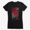 Hot Sale 🌟 Rise Against Stained Flag 👧 Girls T-Shirt 🤩 -Cheap Music Tees Store 14817920 hi
