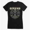 Promo 🧨 Sleeping With Sirens Crest 👧 Girls T-Shirt 👏 -Cheap Music Tees Store 14818018 hi