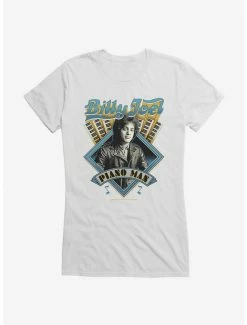 Wholesale 🛒 Billy Joel Piano Man 👧 Girls T-Shirt 🤩 -Cheap Music Tees Store 14879897 hi