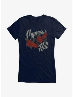Budget 🧨 Cypress Hill Roses 👧 Girls T-Shirt ✨ -Cheap Music Tees Store 14880093 hi