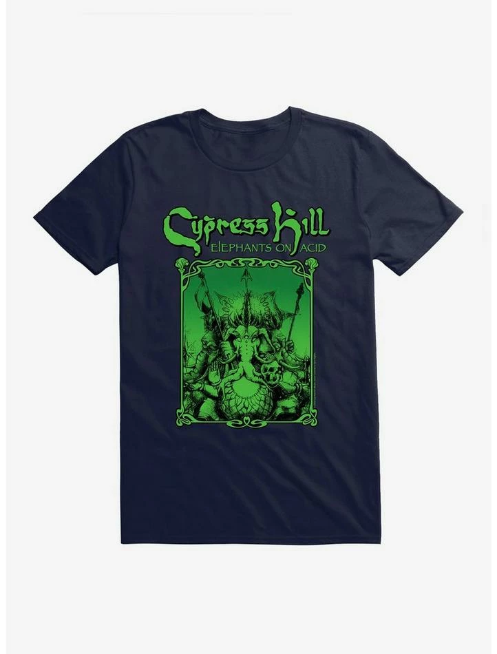 Cheap ๐ฏ Cypress Hill Elephants On Acid T-Shirt โค๏ธ 4 Cheap ๐ฏ Cypress Hill Elephants On Acid T-Shirt โค๏ธ - Image 2