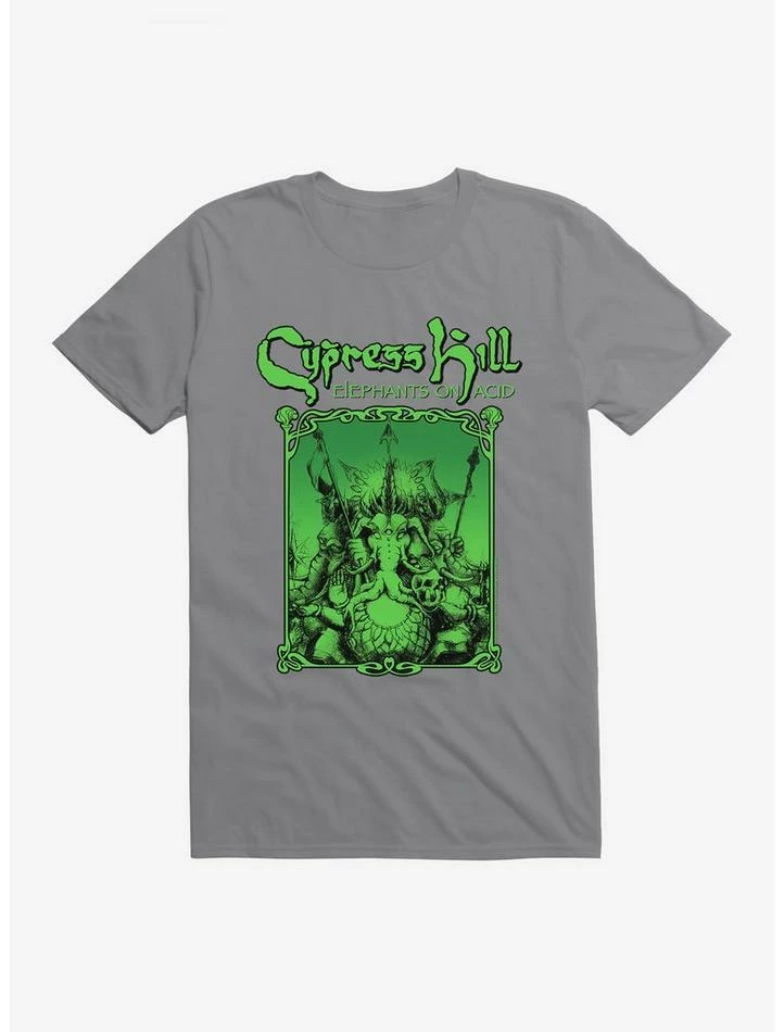 Cheap ๐ฏ Cypress Hill Elephants On Acid T-Shirt โค๏ธ 5 Cheap ๐ฏ Cypress Hill Elephants On Acid T-Shirt โค๏ธ - Image 3