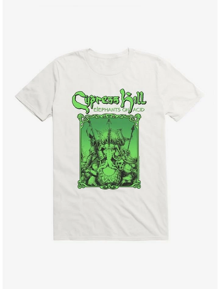 Cheap ๐ฏ Cypress Hill Elephants On Acid T-Shirt โค๏ธ 6 Cheap ๐ฏ Cypress Hill Elephants On Acid T-Shirt โค๏ธ - Image 4