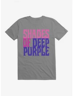 New 😉 Deep Purple Logo T-Shirt ⌛ -Cheap Music Tees Store 14881262 hi