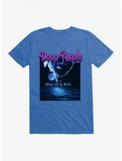 Outlet 😉 Deep Purple Smoke On The Water T-Shirt 🔔 -Cheap Music Tees Store 14881397 hi