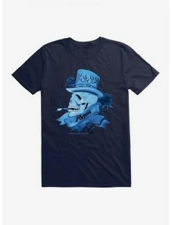 Flash Sale ⌛ Poison Blue Smoking Skull Logo T-Shirt 🎁