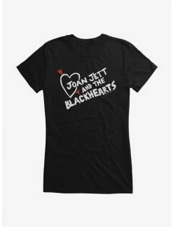 Budget 🥰 Joan Jett And The Blackhearts Arrow 👧 Girls T-Shirt 👏 -Cheap Music Tees Store 15034001 hi