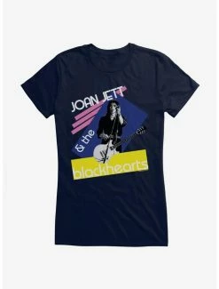 Hot Sale โจ Joan Jett And The Blackhearts Geometric ๐ง Girls T-Shirt ๐