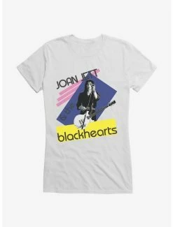 Hot Sale ✨ Joan Jett And The Blackhearts Geometric 👧 Girls T-Shirt 😉 -Cheap Music Tees Store 15034134 hi