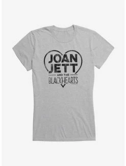 Hot Sale ⭐ Joan Jett And The Blackhearts Logo 👧 Girls T-Shirt 🥰 -Cheap Music Tees Store 15034260 hi