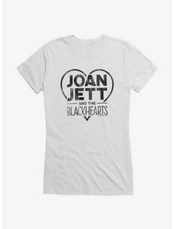 Hot Sale ⭐ Joan Jett And The Blackhearts Logo 👧 Girls T-Shirt 🥰 -Cheap Music Tees Store 15034274 hi